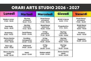 Orari arts studio 