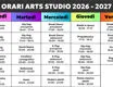 Orari arts studio 