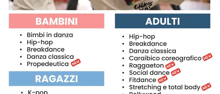 Novità 2026-'27